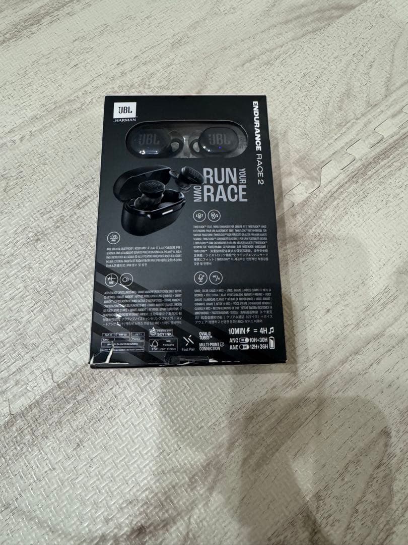 【新品】JBL ENDURANCE RACE 2 ワイヤレスイヤホン