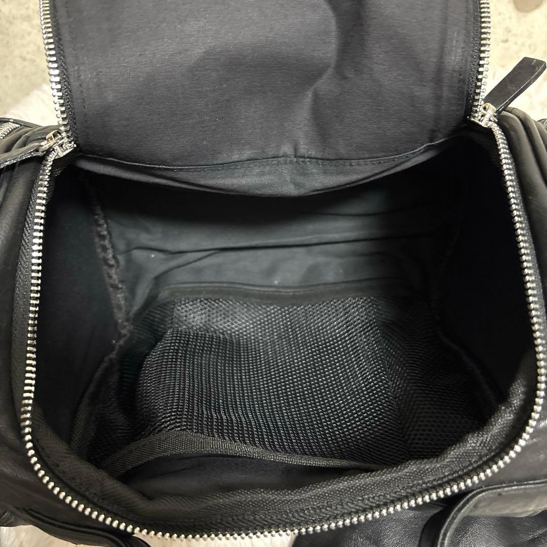 MAKUAKE 4way 高級再生レザー　ドラムバッグ　ブラック