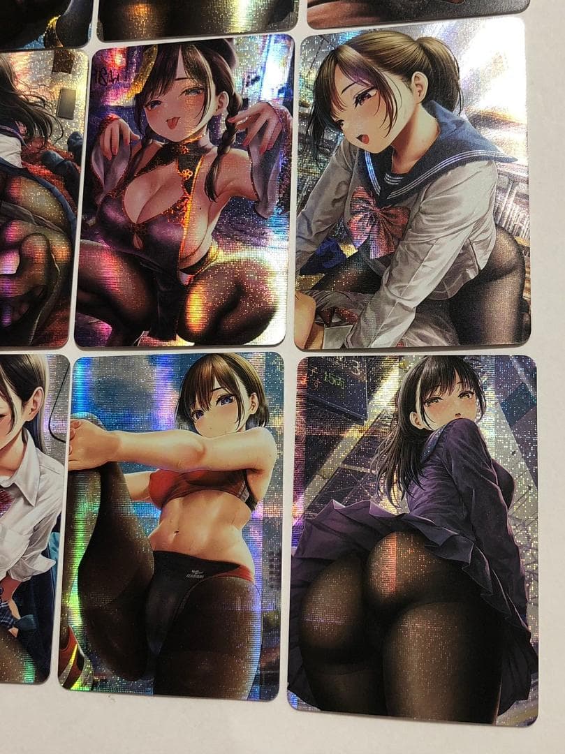 JKさん。ACG セクシーカード 9枚セット 01