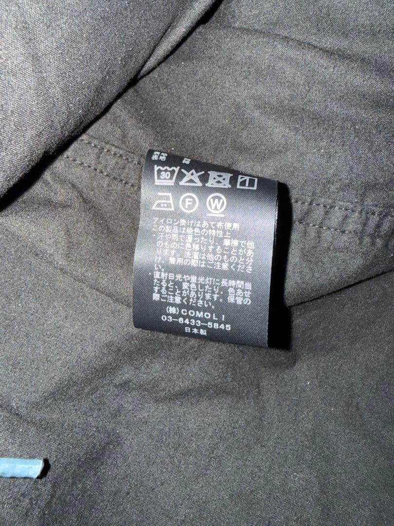 COMOLI25AW GARMENT DYED M65 サイズ3