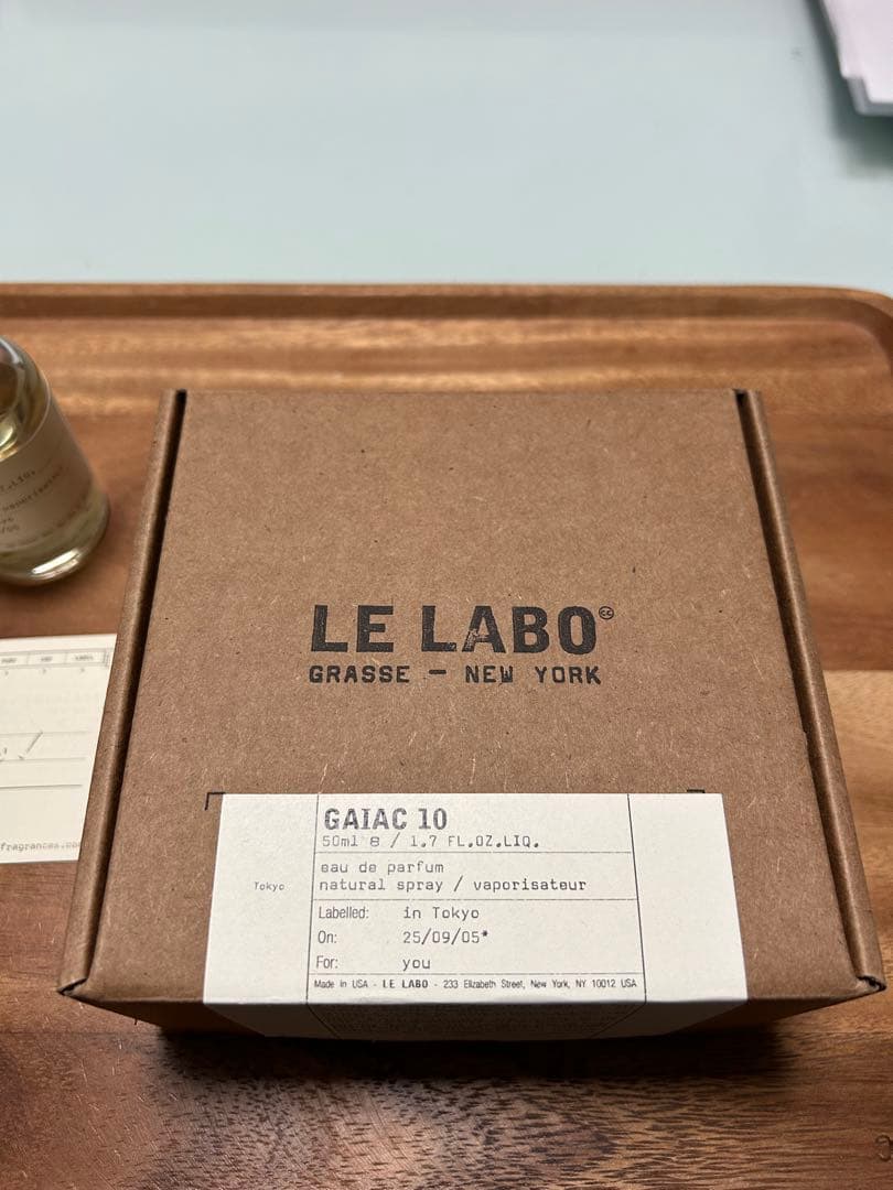 LE LABO GAIAC 10 50ml ルラボ