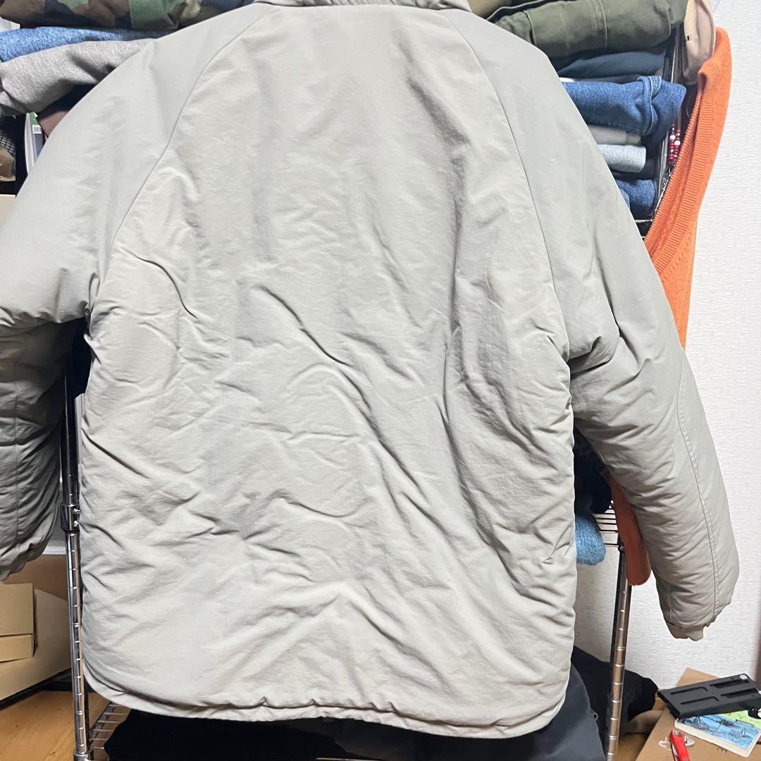 ミリタリージャケット Lサイズ ライトグレー