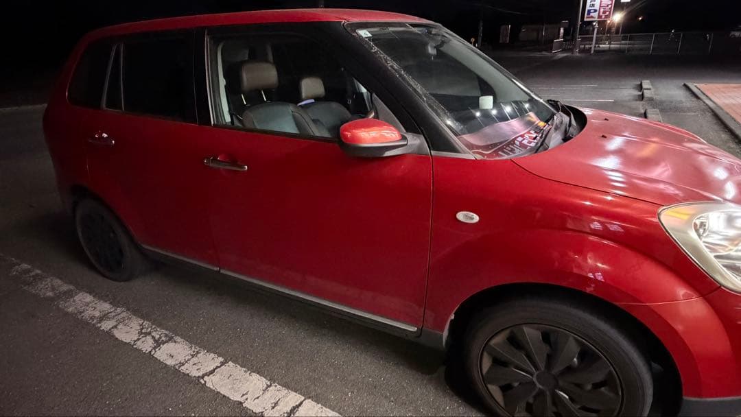 マツダ ベリーサ L 平成21年　車検あり 赤　車両本体