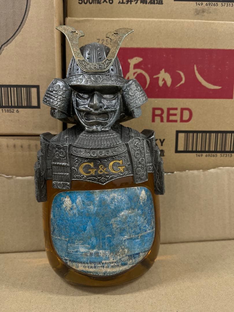 G&C 武士デザイン ニッカウイスキー 特級世界環境の日記念760ml