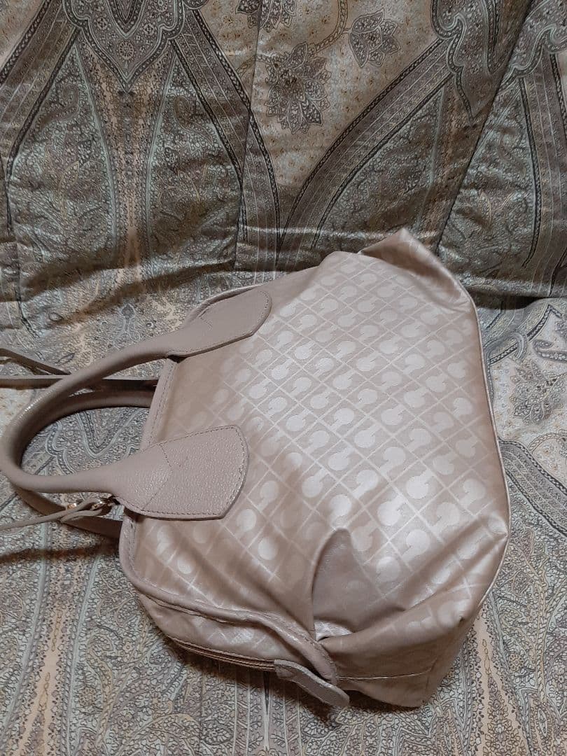 GHERARDINI SOFTY 本革コンビ/2way/斜め掛けショルダーバッグ