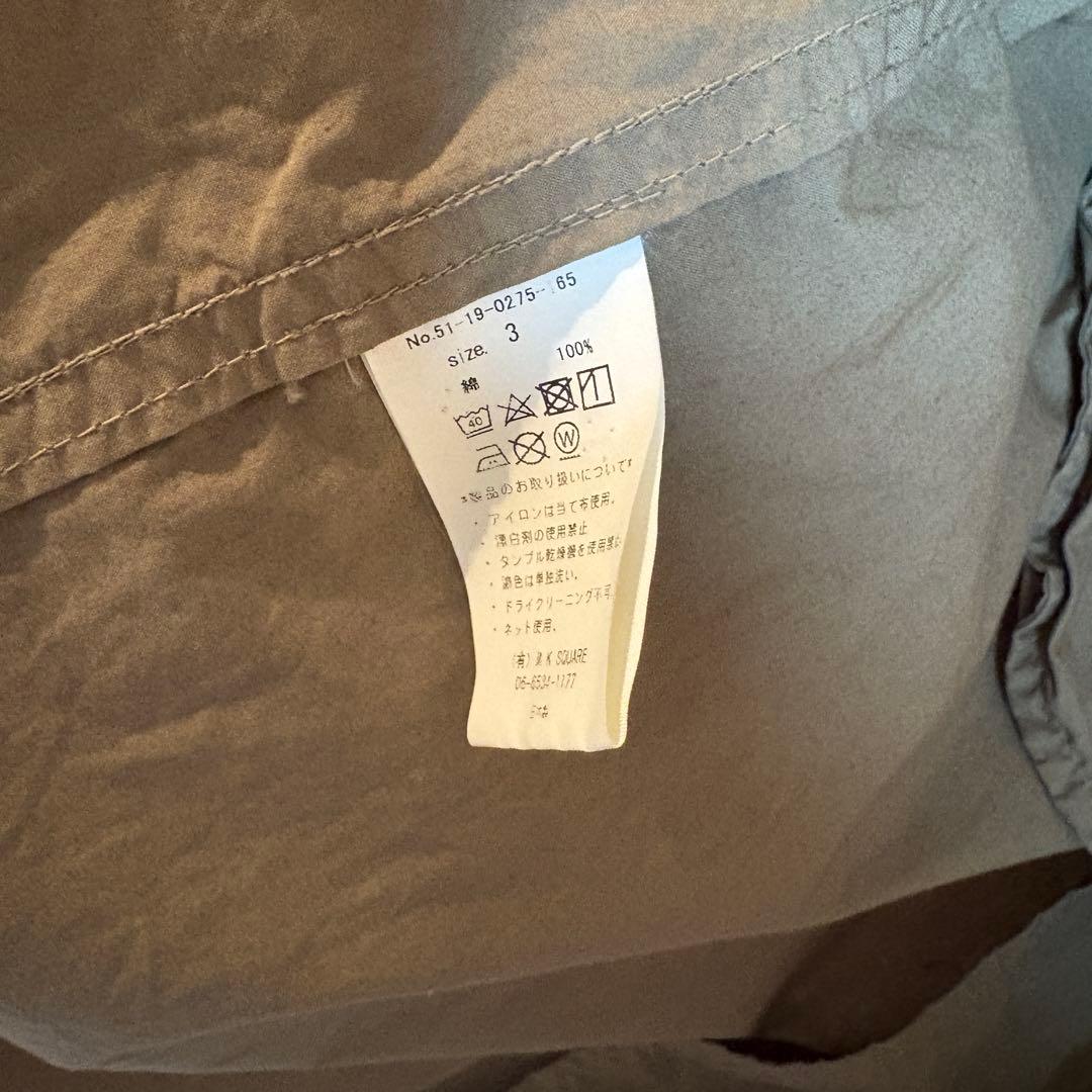 美品　MANUAL ALPHABET ステンカラーコート モッズコートミリタリー