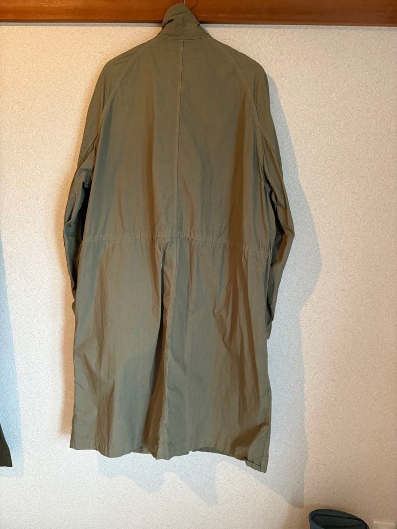 美品　MANUAL ALPHABET ステンカラーコート モッズコートミリタリー