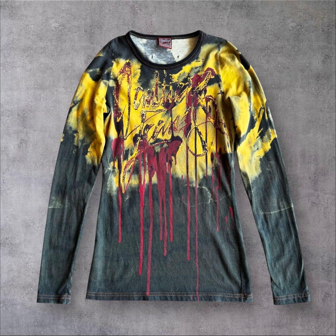 Jean Paul Gaultier jeansゴルチエ ブロッドロゴT M