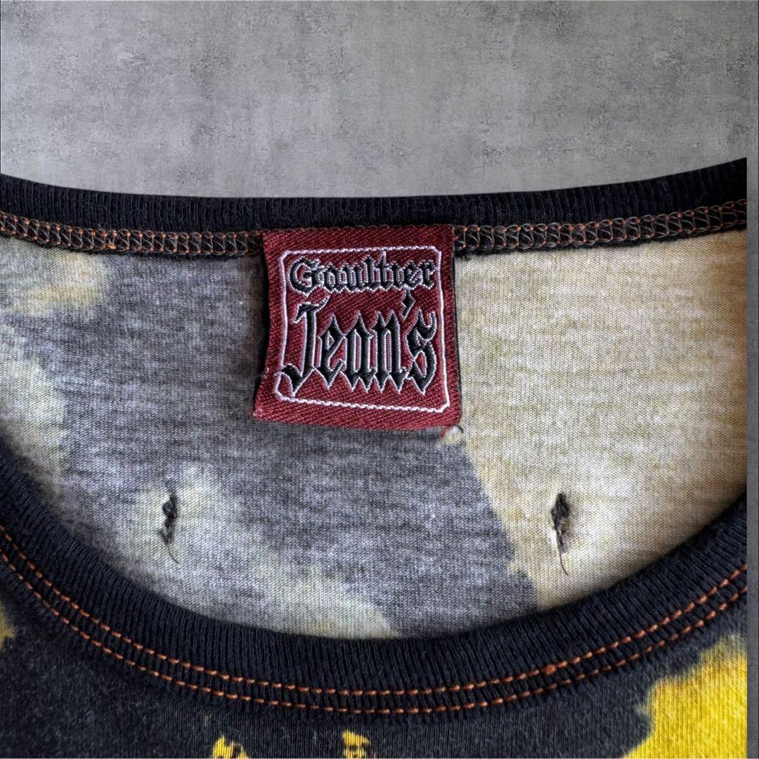 Jean Paul Gaultier jeansゴルチエ ブロッドロゴT M