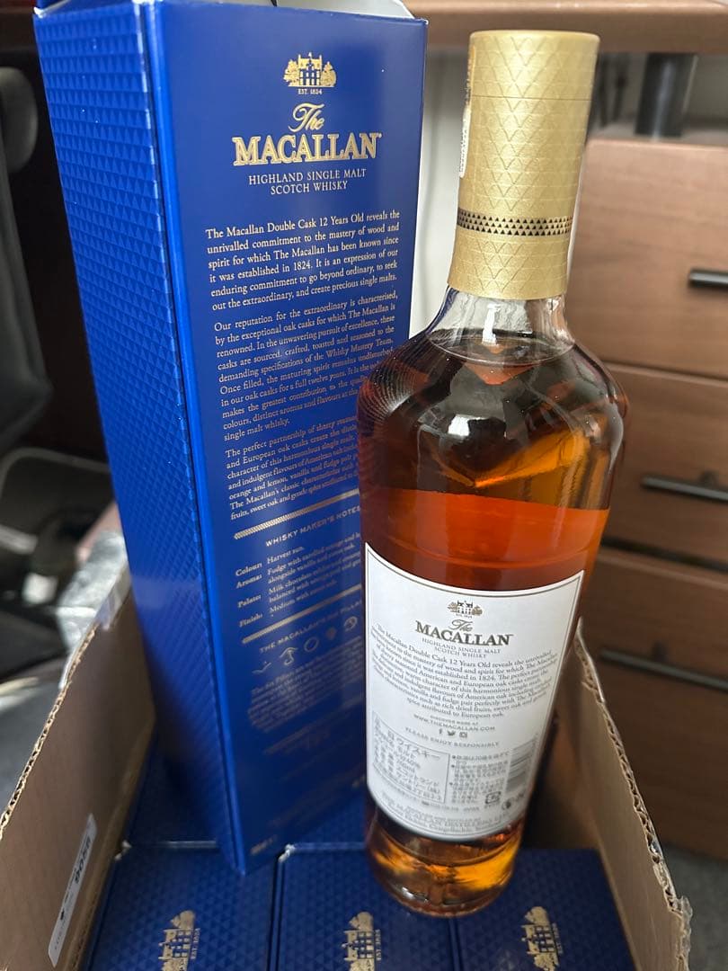 ウイスキー Macallan 12 Year Old Double Cask 700ml