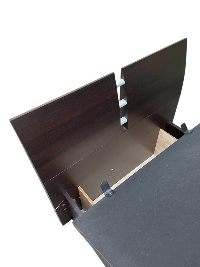 大阪京都限定 ニトリ 深型 跳ねあ上げ式宮付きベッドフレーム