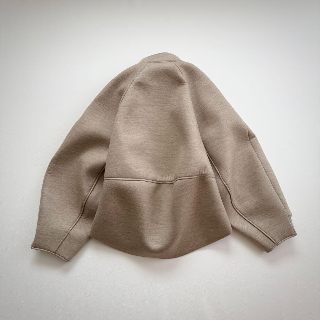 美品✨2022AW エンフォルド　ウールボンディング ショートコート　ベージュ