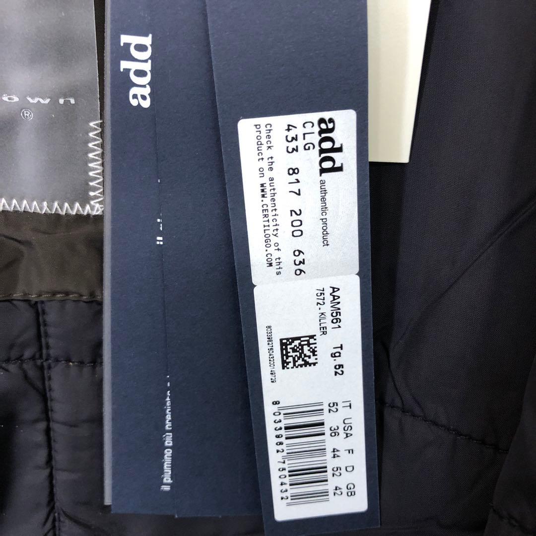 訳あり新品 add イタリアン トラッド モード古着 ダウンモッズコート