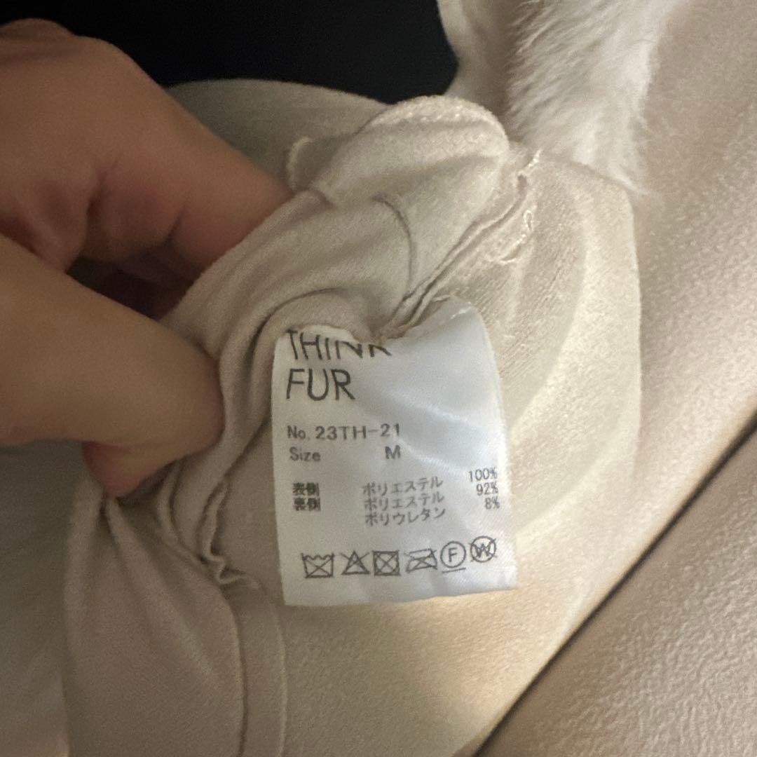 ♡think fur♡【23TH-21】Fox Like Fur Jacket