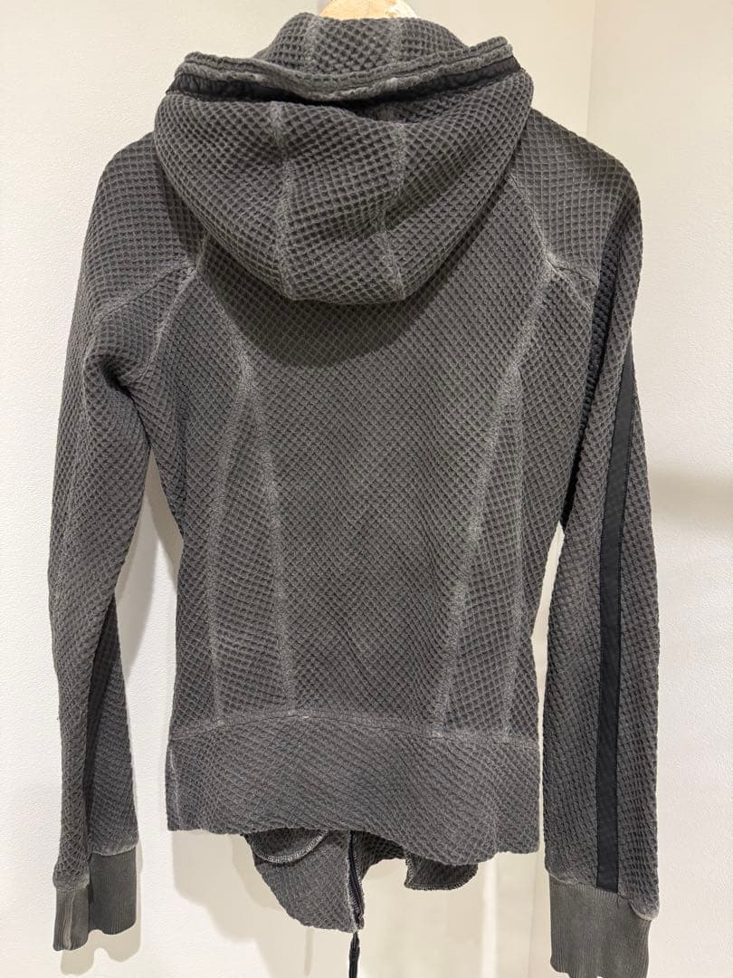 KMRii グレー フルジッパーパーカー