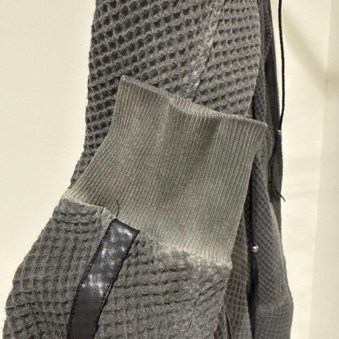 KMRii グレー フルジッパーパーカー