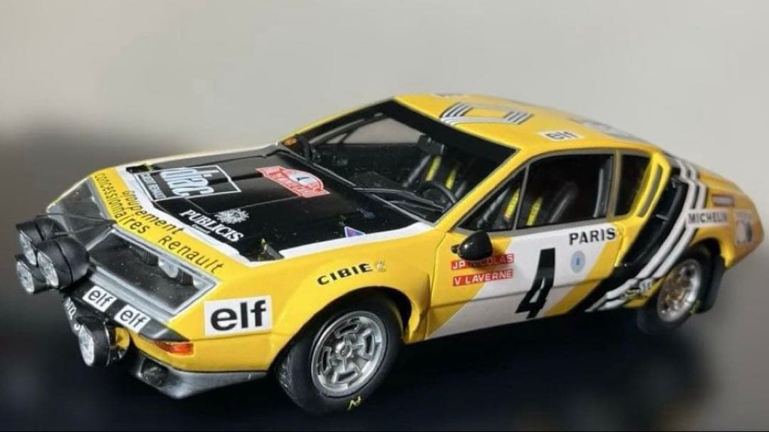 ミニカー 1/18 オットモビル アルピーヌ A310 グループ4 モンテカルロ