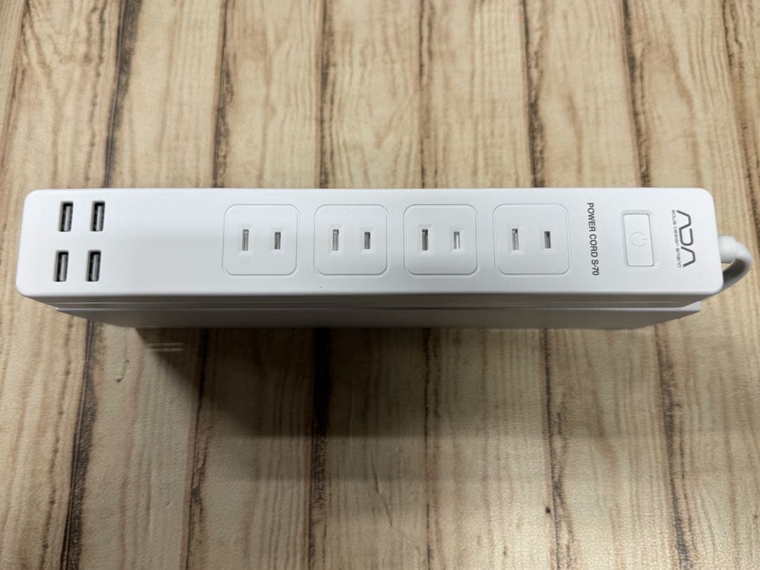 未使用　ADA パワーコード　S-70 スマート電源タップ