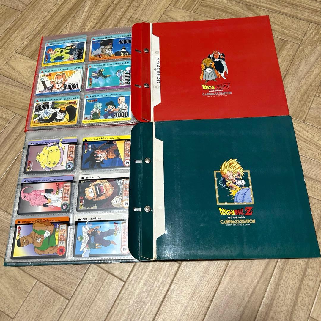 ドラゴンボールZ カードダス　ファイル2個　約100枚セット　ジャンボカードなど
