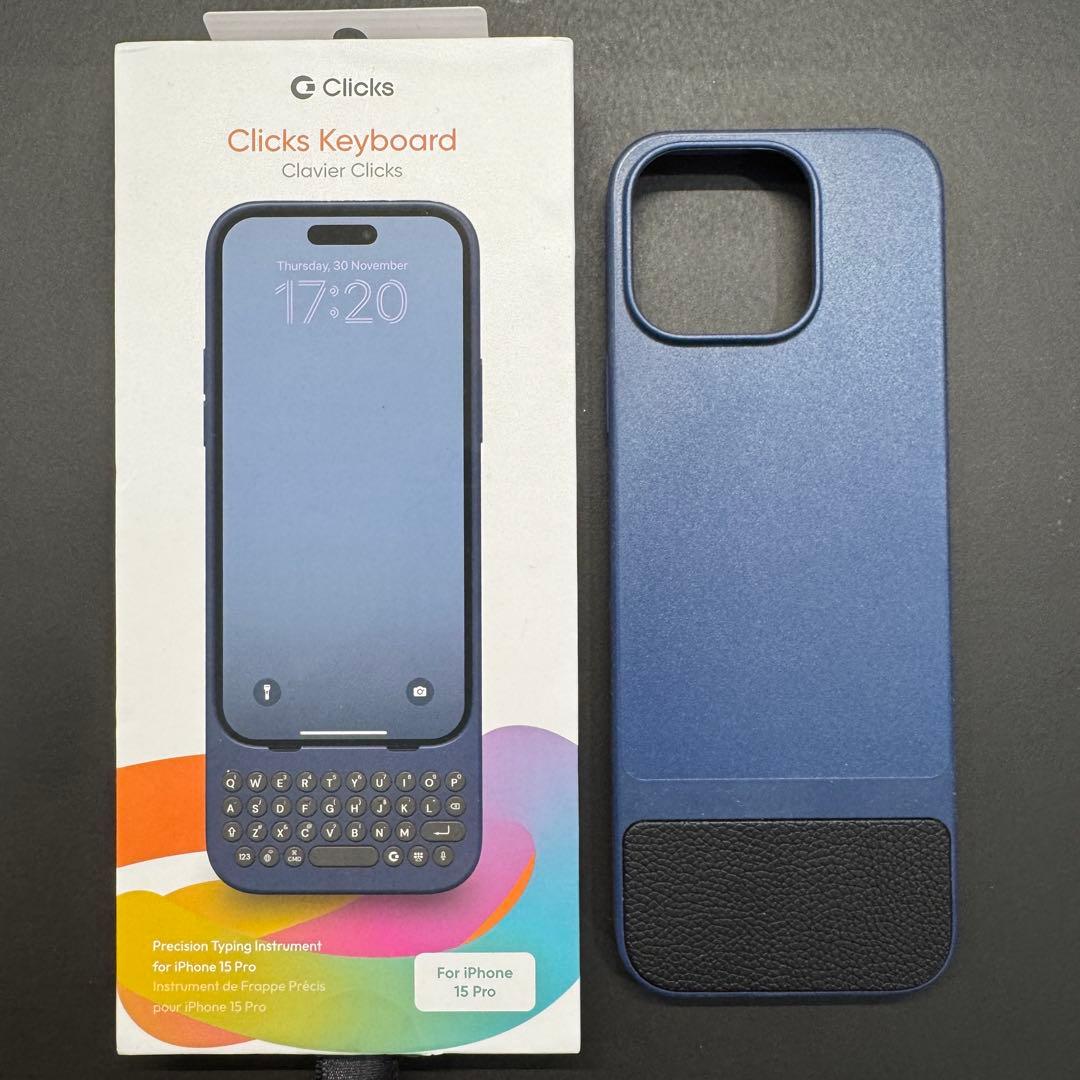 スマホアクセサリー Clicks Keyboard for iPhone 15 Pro