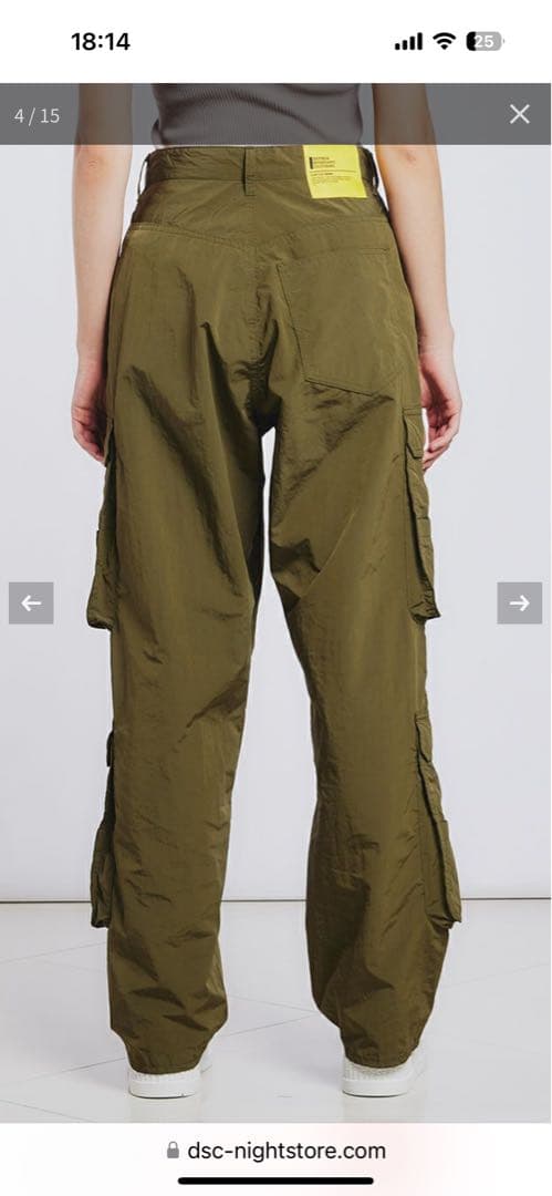 【美品】ダブルスタンダードクロージング/DSC カーゴパンツ 38 2024SS