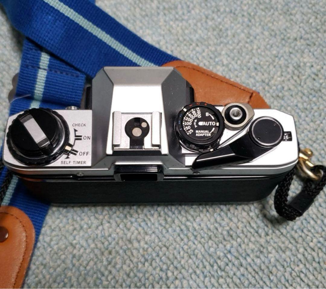 OLYMPUS OM10 フィルムカメラ (55mmの望遠付き)動OK