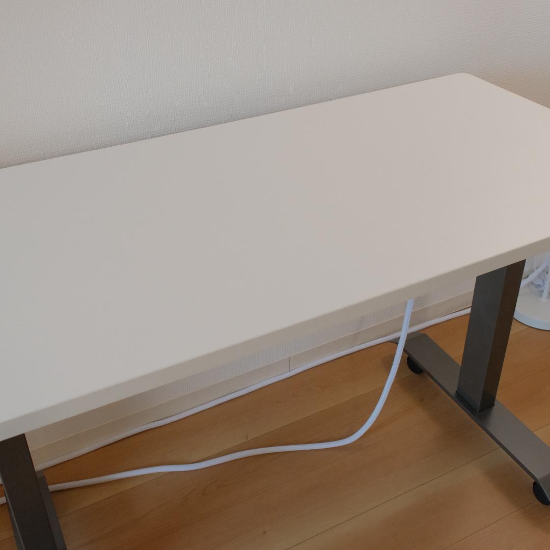 電動昇降デスク　天板/脚セット　Vernal PD3　ホワイト