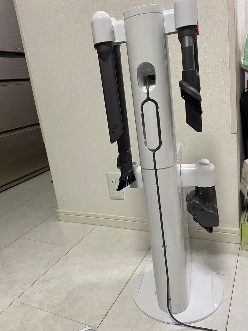 【美品】dyson SV12　純正フロアドック付エコーモード51分続く運転