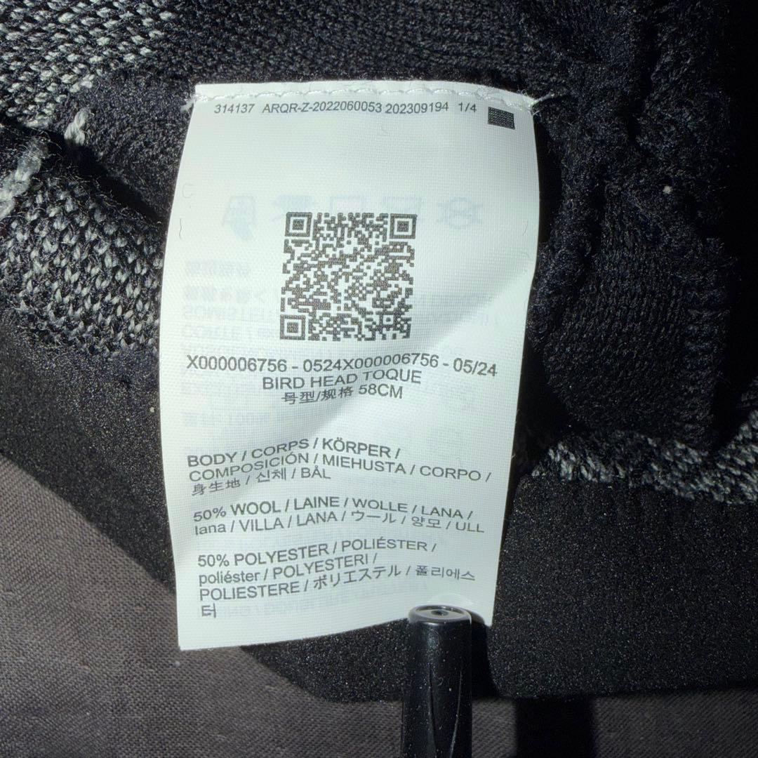 希少ARC'TERYX バードヘッドトーク Black/Voidカラー