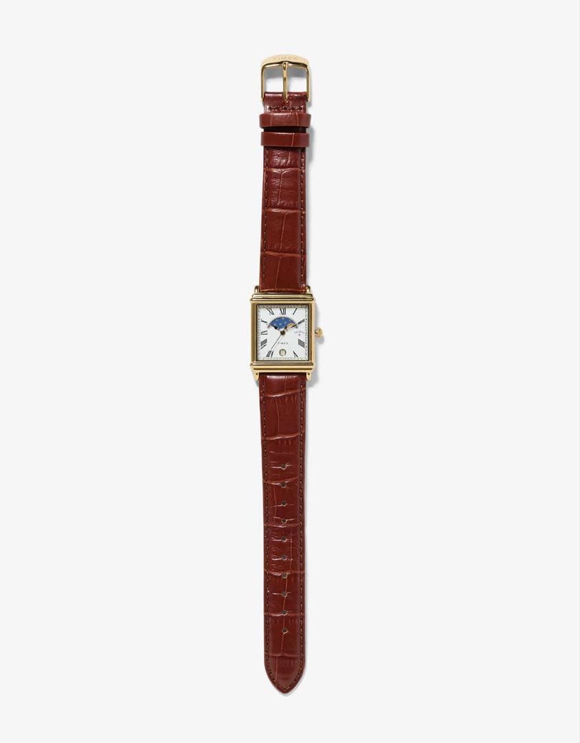 新品 Noah x Timex Moon Phase ノア ブラウン 時計