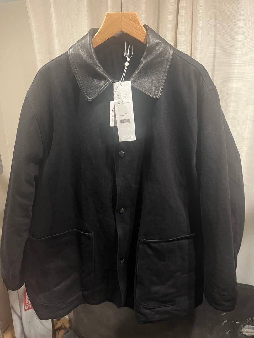 COMOLI コモリ デニムレザーワークジャケット サイズ3 25AW