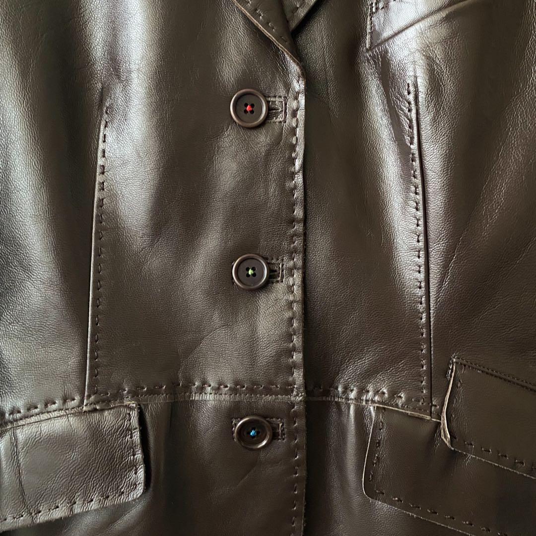 ⭐️週末限定セール⭐️ポールスミス ブラック レディース レザージャケット 本革