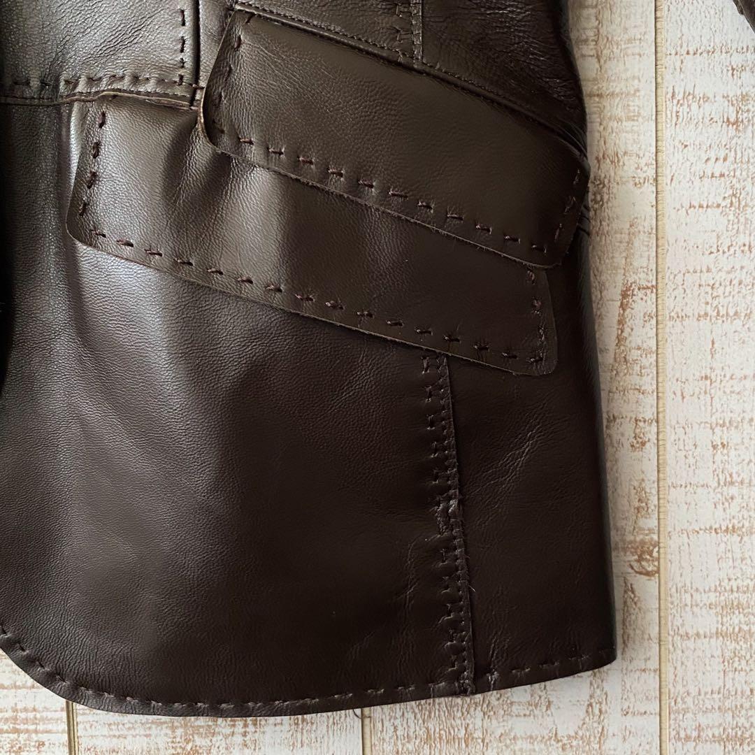 ⭐️週末限定セール⭐️ポールスミス ブラック レディース レザージャケット 本革