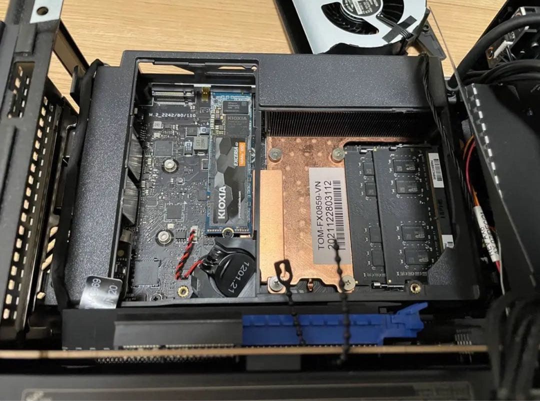 ミニPC intel nuc9 i5qnx 16g 1TB i5 9300H