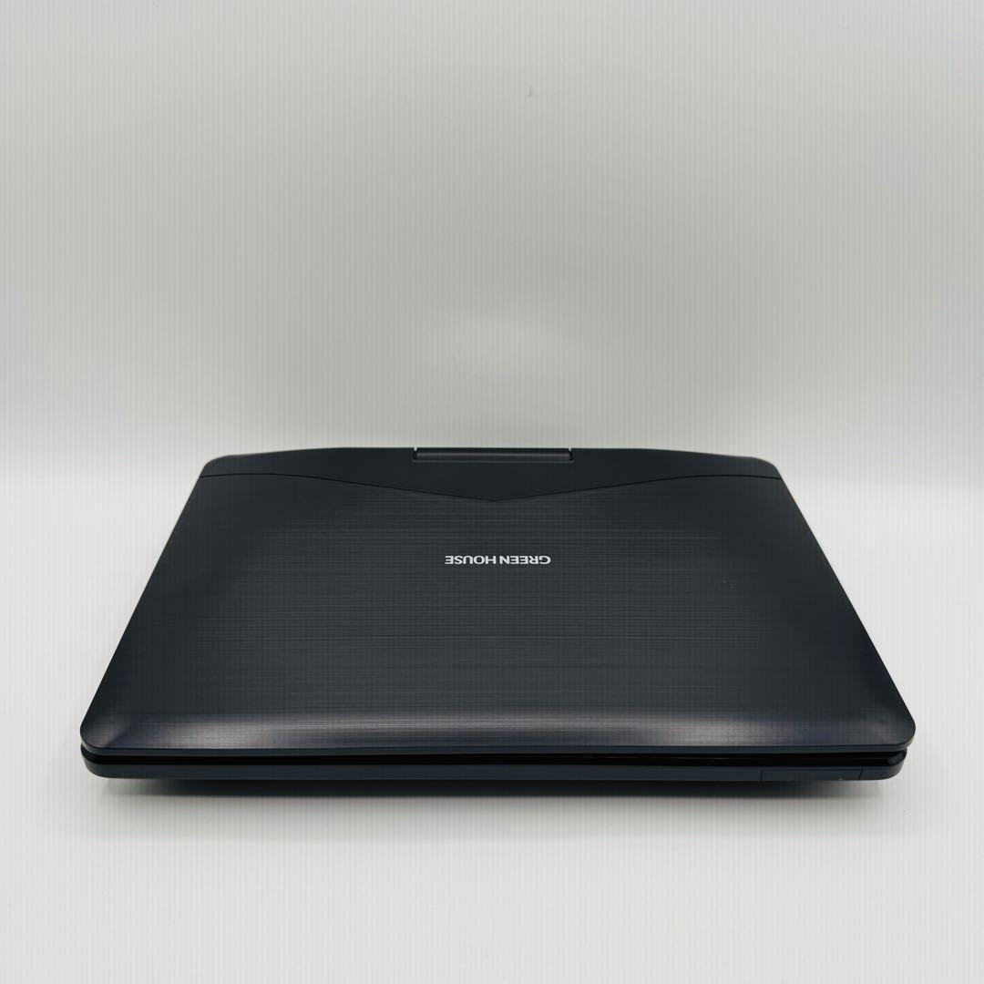 GREEN HOUSE ポータブル DVD・Blu-rayプレーヤー 11.4型