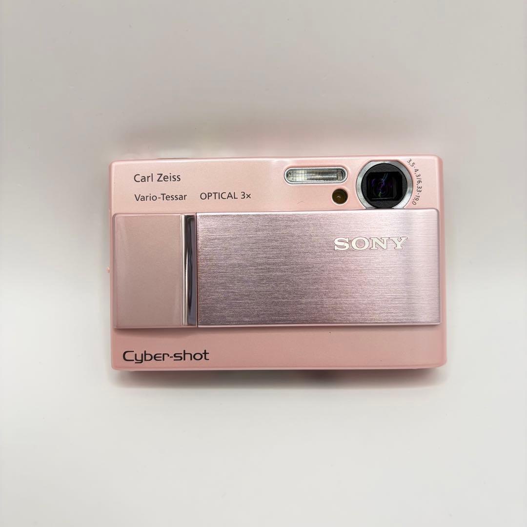 【良品】SONY Cyber-shot DSC-T10 ピンク コンデジ