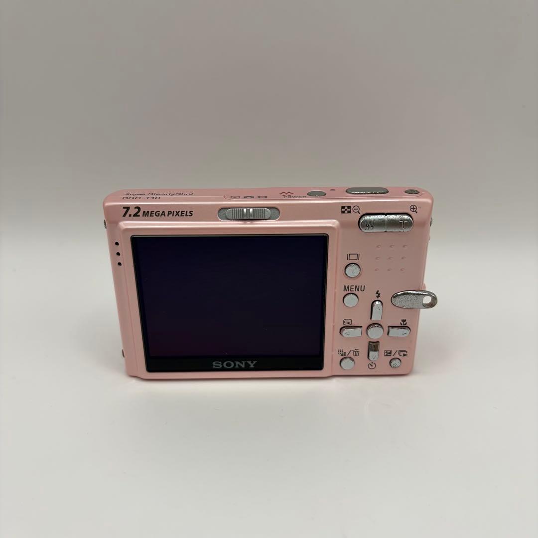【良品】SONY Cyber-shot DSC-T10 ピンク コンデジ