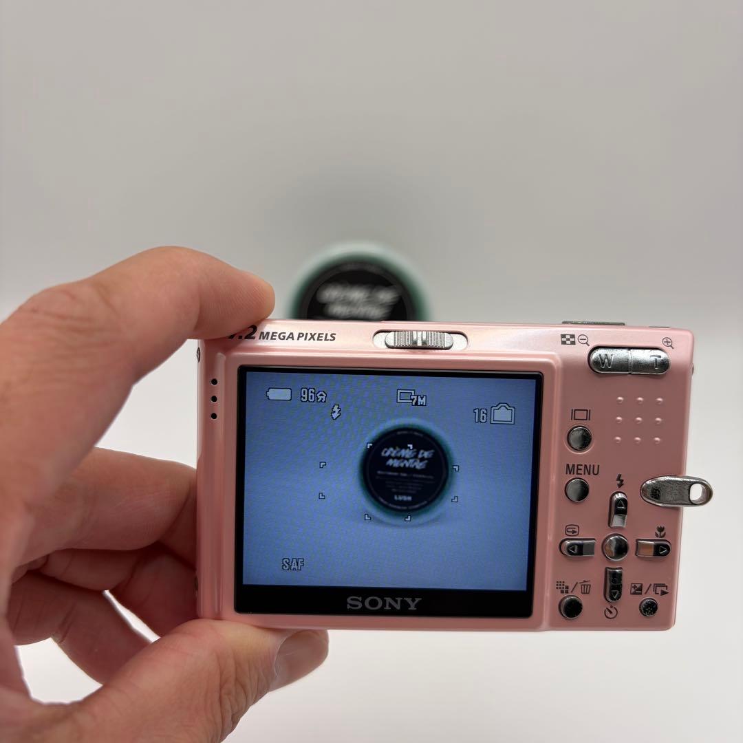 【良品】SONY Cyber-shot DSC-T10 ピンク コンデジ