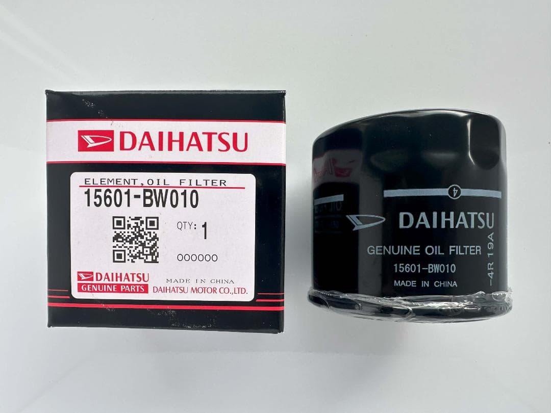 ダイハツ純正オイルエレメント　オイルフィルター４０個【１５６０１－ＢＷ０１０】