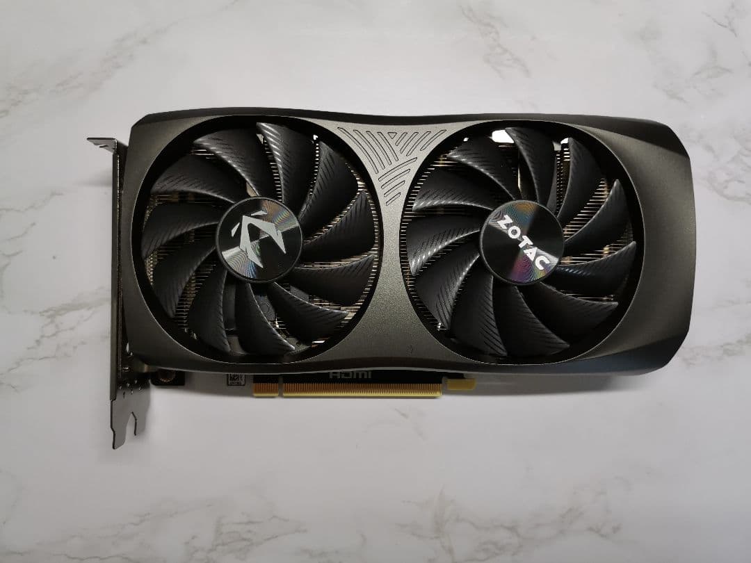 【超美品】 ZOTAC RTX4070 Twin Edge GDDR6X 12G