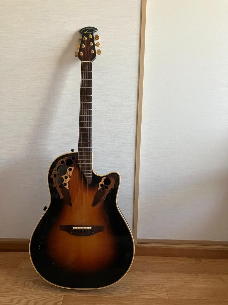 Ovation 1868 Kaman製／純正ハードケース