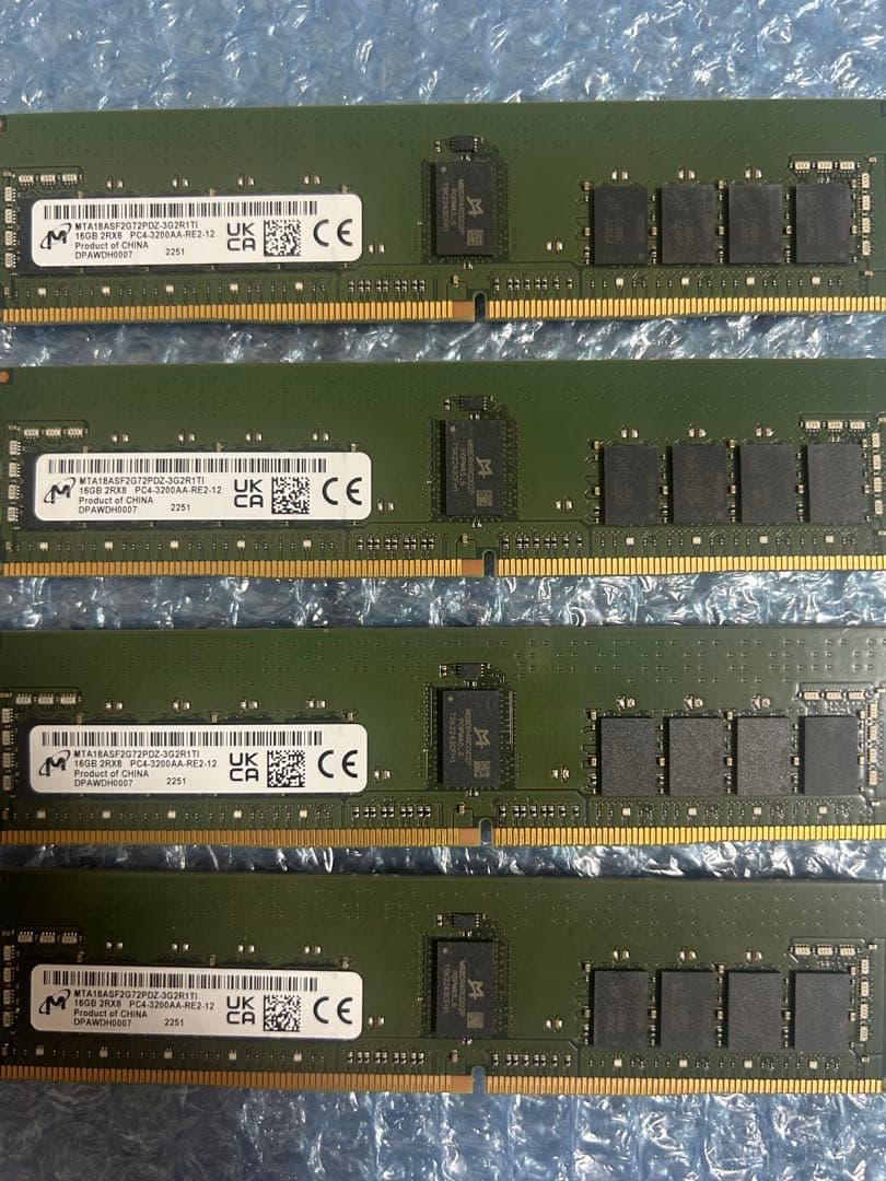 DDR4 3200 メモリ 16GB×4枚セット
