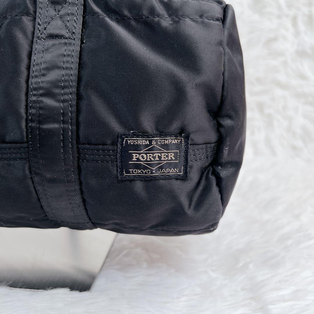 美品✨ ポーター タンカー ミニボストンバッグ ダッフルバッグ 黒 廃盤品