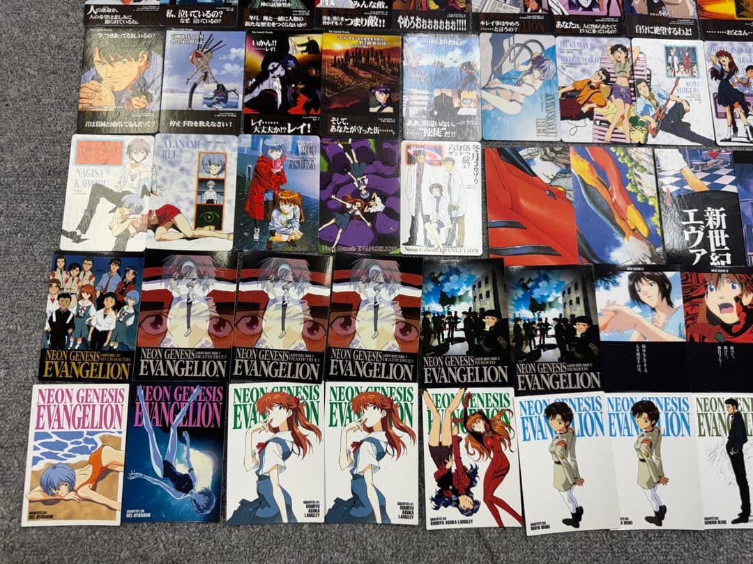 エヴァンゲリオン　カードダスマスターズ　カルビー　初版　まとめ売り　135枚