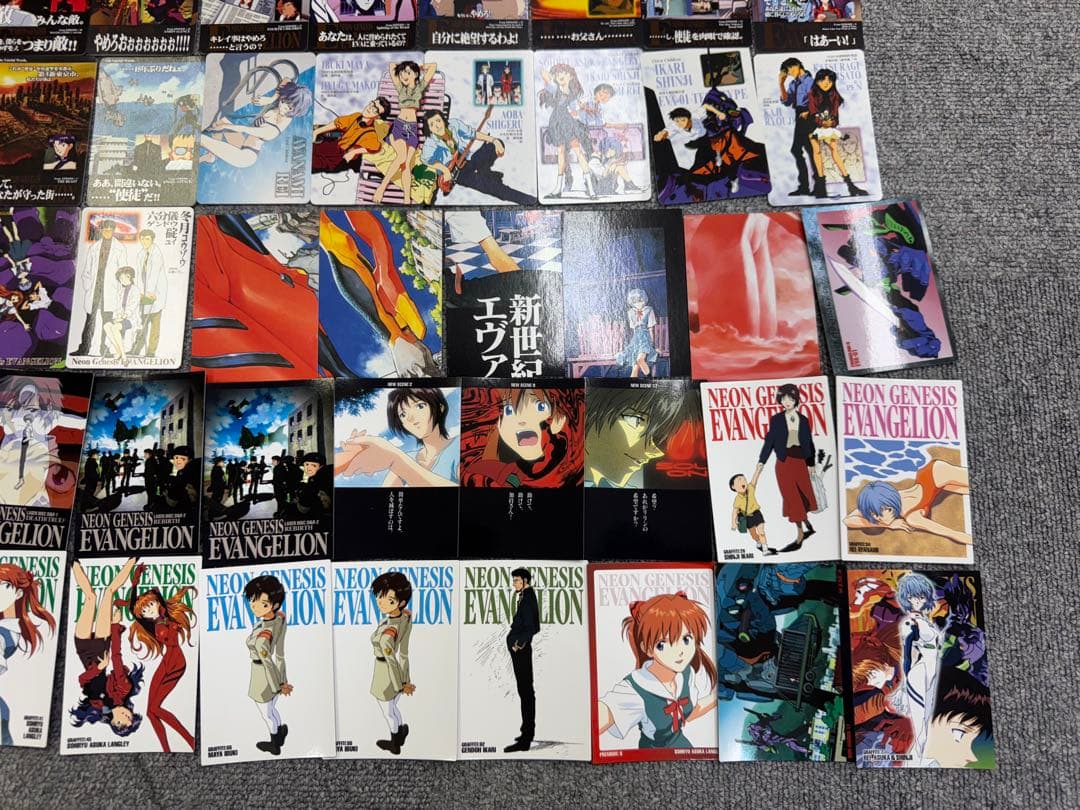 エヴァンゲリオン　カードダスマスターズ　カルビー　初版　まとめ売り　135枚