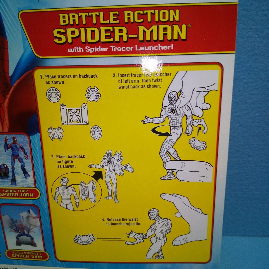 未開封☆スパイダーマン・バトルアクション＆シャークトラップ/SPIDER-MAN