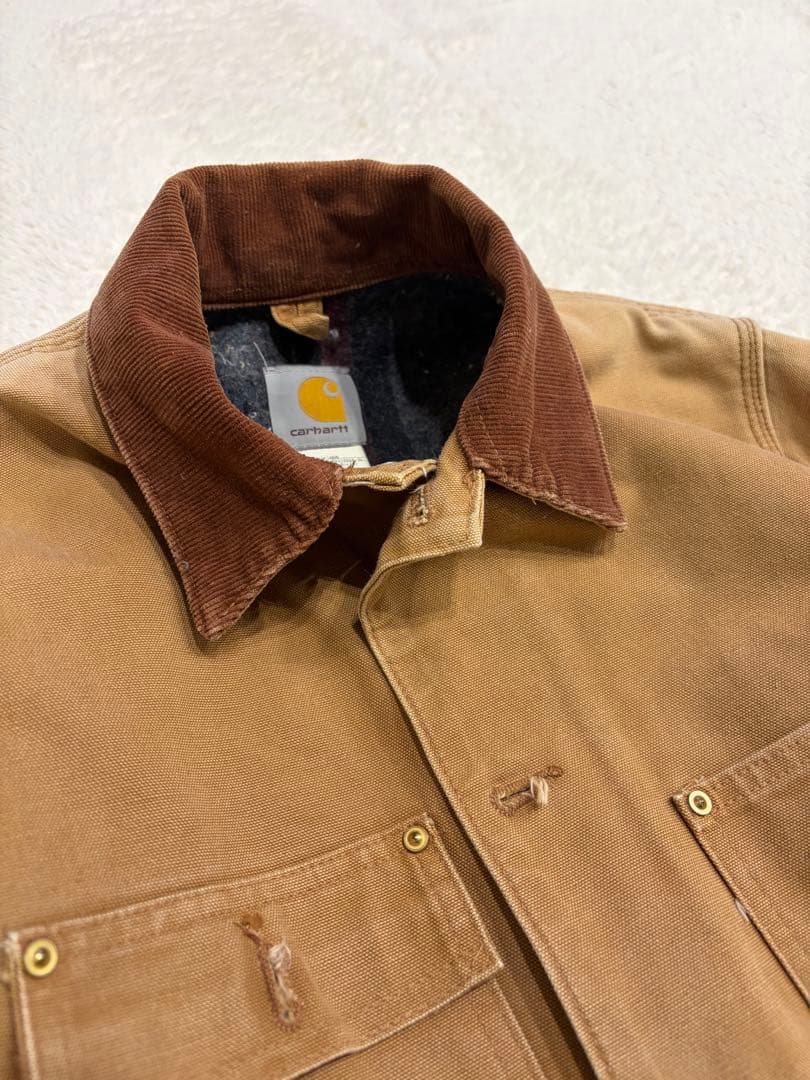 carhartt ミシガンチョアコート カーハート 茶 vintage 00s