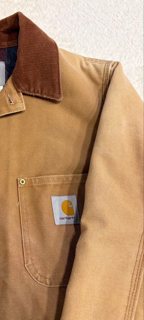 carhartt ミシガンチョアコート カーハート 茶 vintage 00s