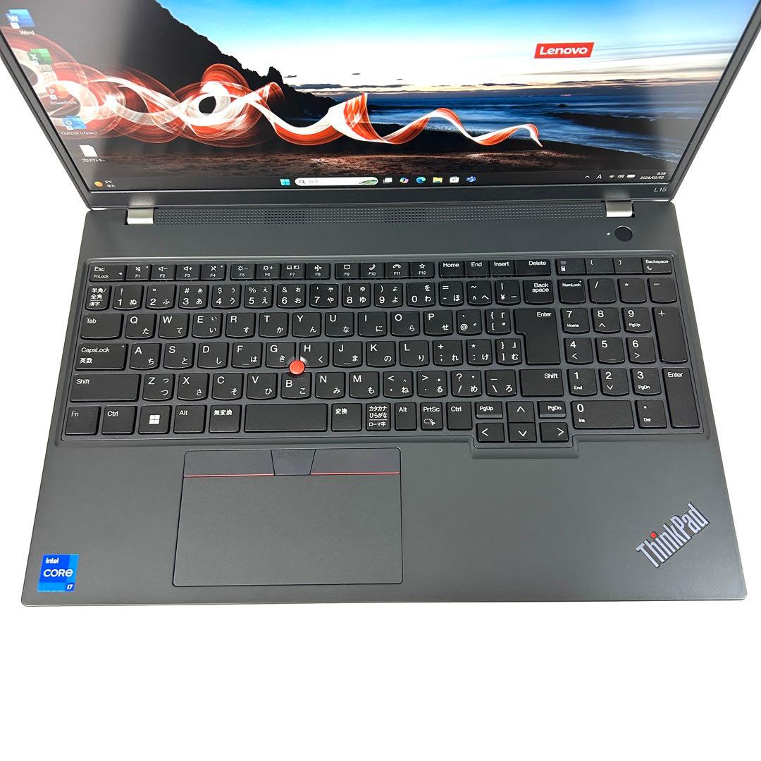 美品 レノボ ThinkPad L15 Gen3 i7 512GB 16GB