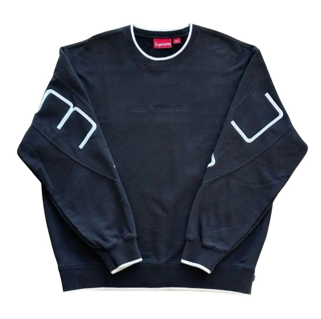 トップス 22ss Supreme Stretch Crewneck Black M